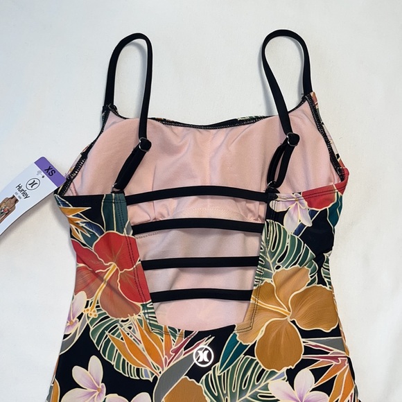 HURLEY One Piece Swimsuit Sz XS - Picture 6 of 12